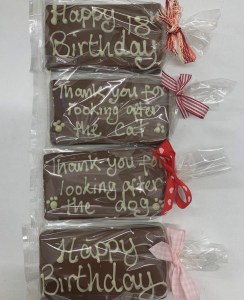 mini chocolate bar